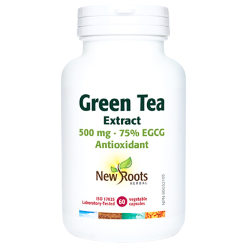 [限時6折] New Roots 綠茶素 500mg 75% EGCG 60 粒