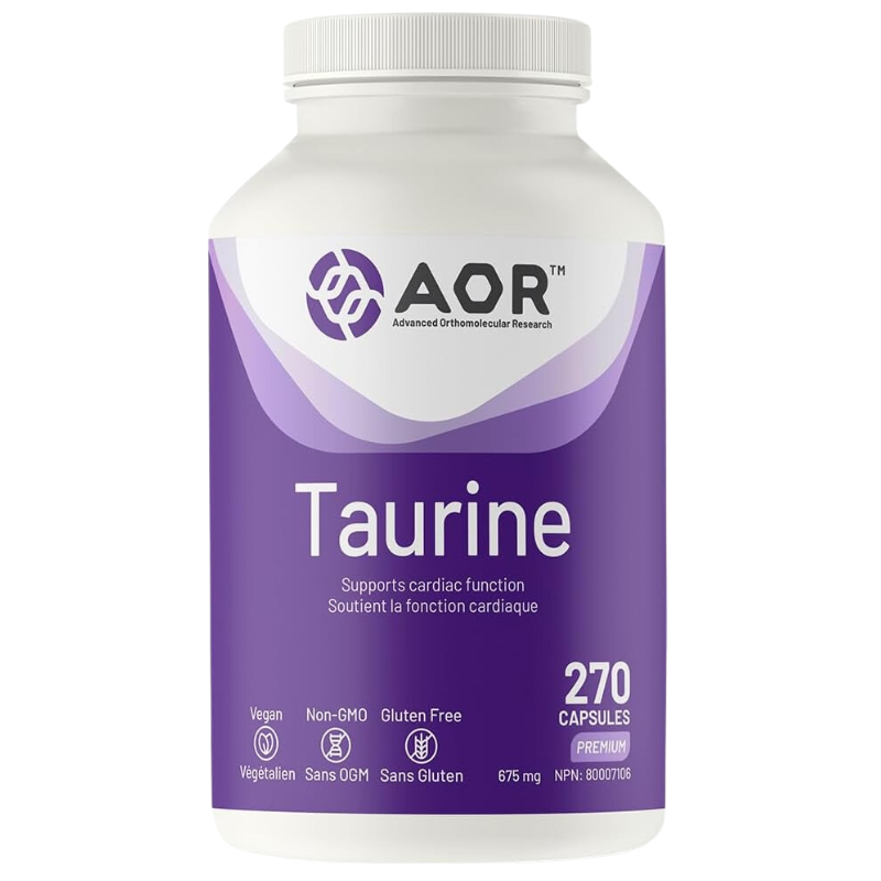 AOR Taurine 270 Vegetarian Capsules