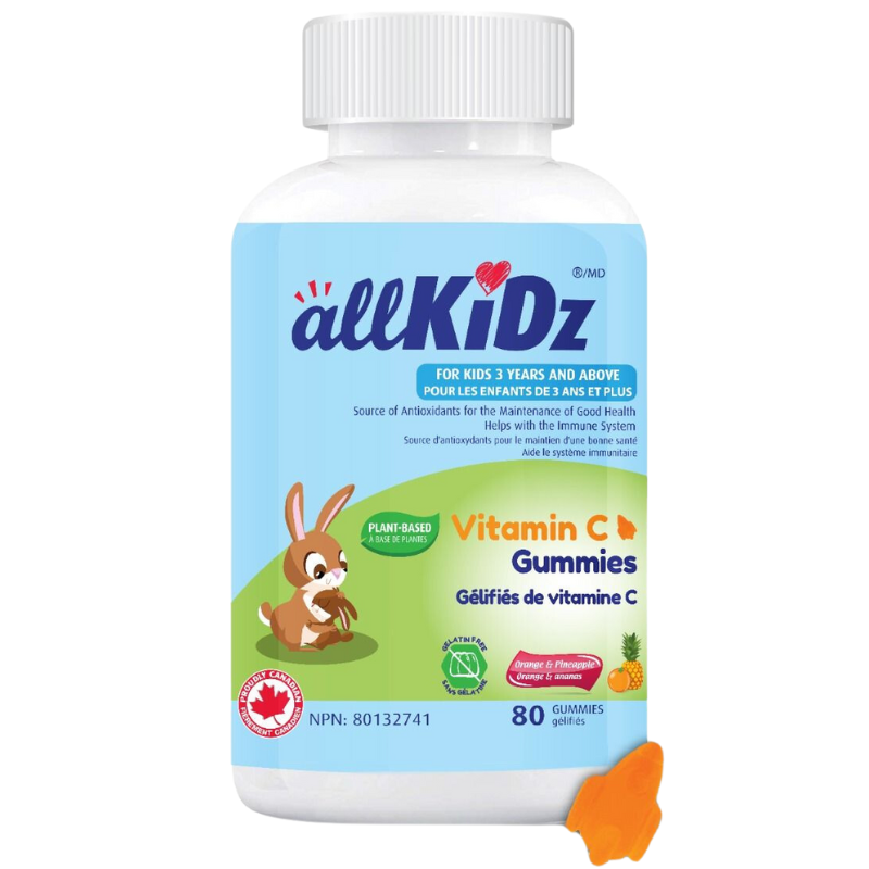 AllKidz Vitamin C Gummies 80 Counts