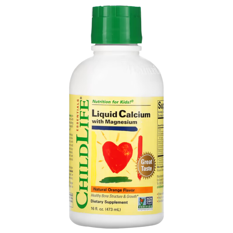 ChildLife Liquid Calcium Magnesium Orange 473ml