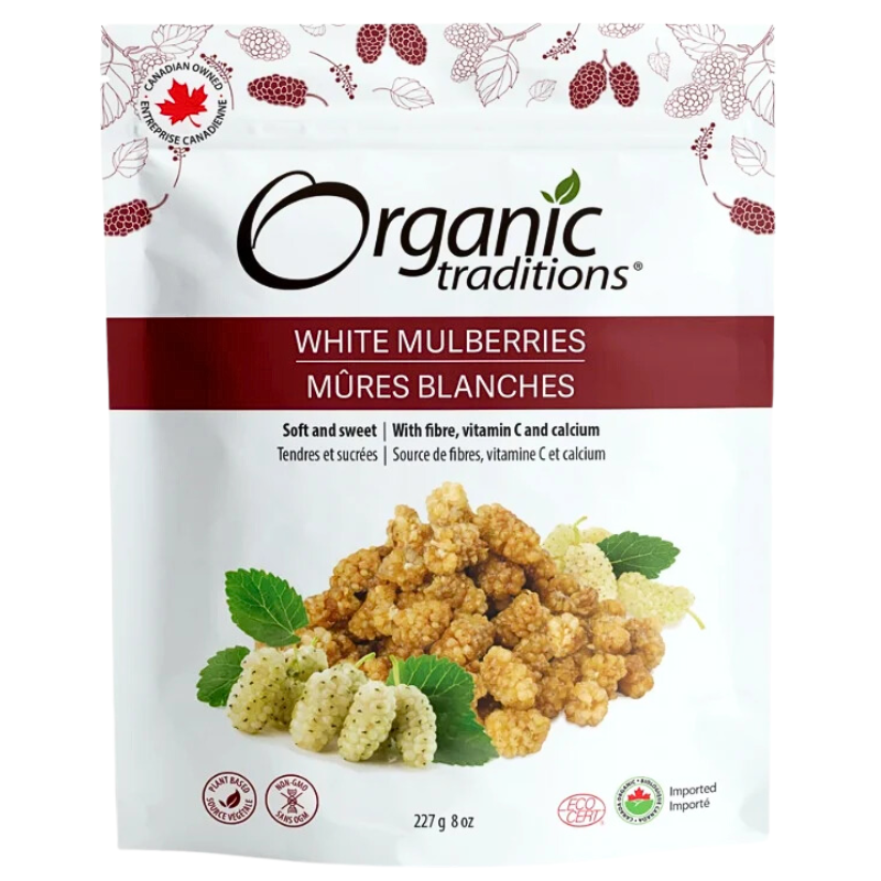 Organic Traditions 有機白桑葚 227g