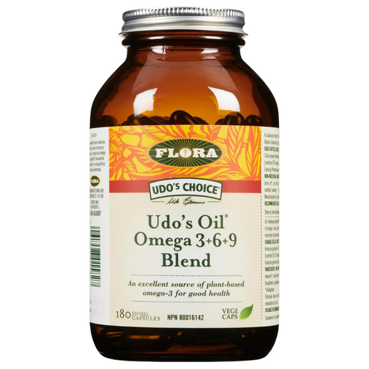 Flora Udo's Oil Omega 369 Blend 1000mg 180 Capsules