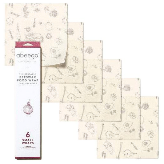 Abeego Beeswax Food Wrap Small x 6