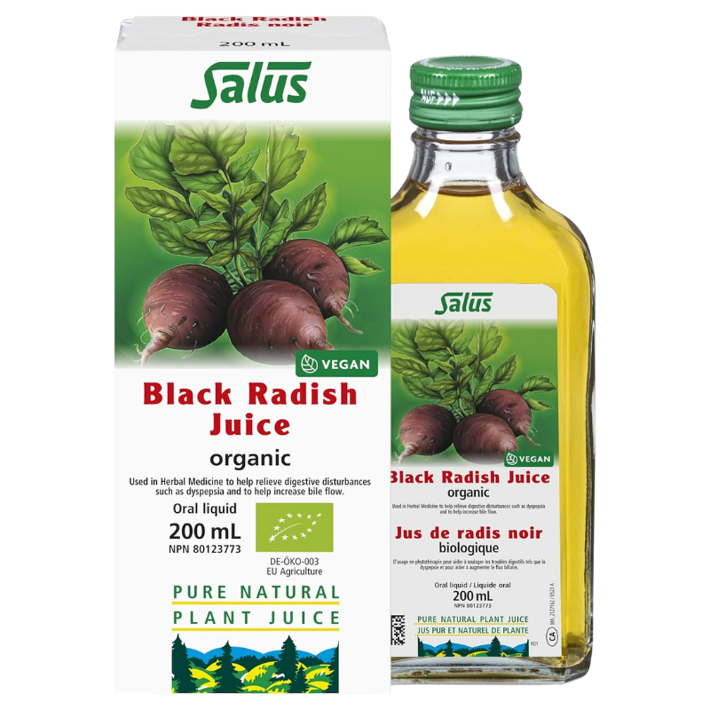 Salus 有機黑蘿蔔汁 200ml