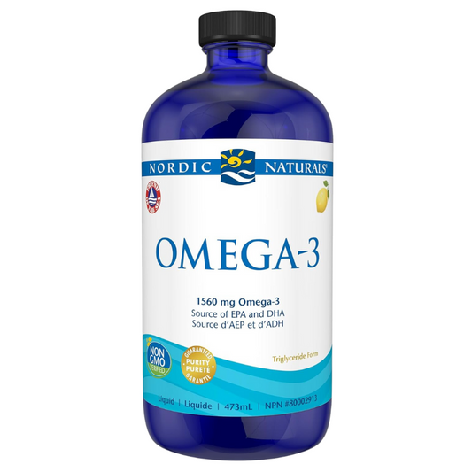 Nordic Liquid Omega 3 Lemon 473 ml