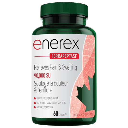 Enerex Serrapeptase - 90,000SU 60 VCapsules