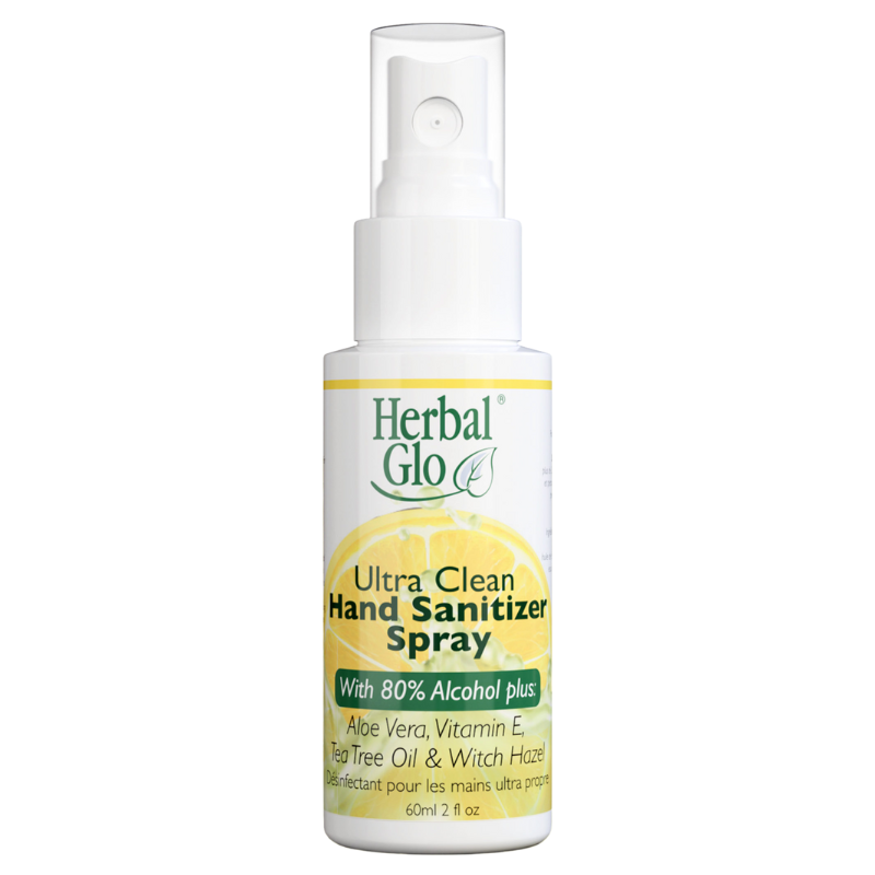 Herbal Glo Ultra Clean Hand Sanitizer Spray 60ml