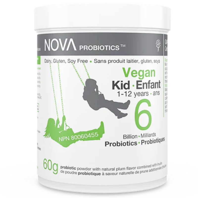 Nova Vegan Kid Probiotic 6 Billion 1-12yrs 60g