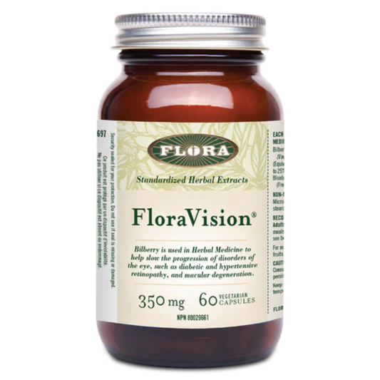 Flora 越橘護眼精華素食膠囊 60粒