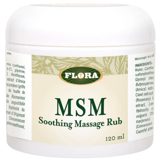 Flora MSM Soothing Rub 120ml