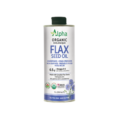 [50% OFF] Alpha Health Organic Flax Seed 1L
