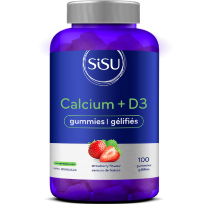 Sisu Calcium+D3 100 Gummies
