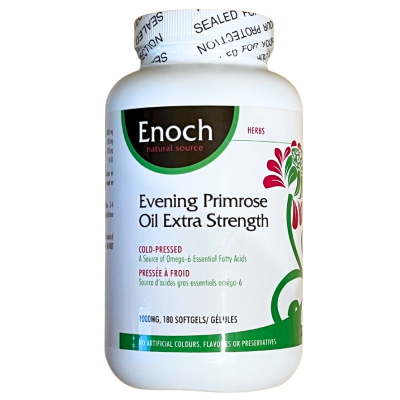 Enoch Evening Primrose Oil 1000mg 180 Softgels