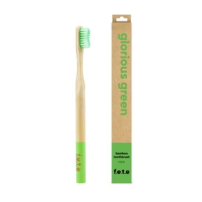 F.E.T.E. Bamboo Toothbrush Glorious Green