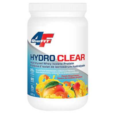 4EverFit Hydro 桃子味蛋白粉 20 份劑量
