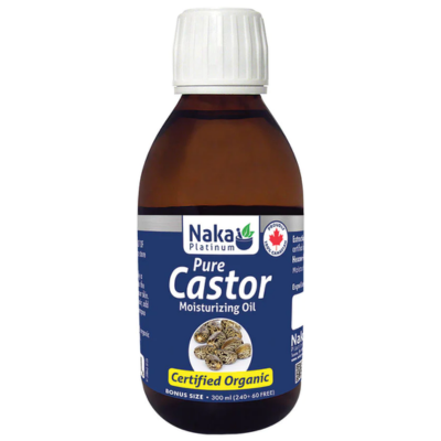 Naka Organic Castor Oil Glass 300ml
