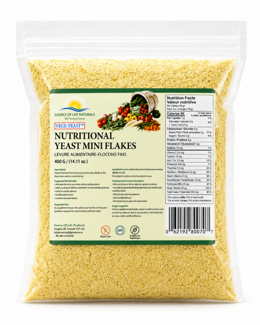 Source of Life Naturals Vege Yeast Nutritional Yeast 400g