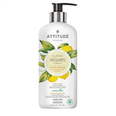 Attitude Hand Soap Lemon Leaves 473 ml