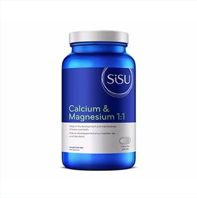 Sisu Calcium & Magnesium 1:1 100mg 300 Capsules