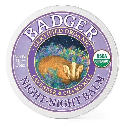 Badger Organic Night Night Balm Lavender + Chamomile