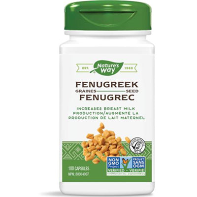 Nature's Way Fenugreek Seed 100 Capsules