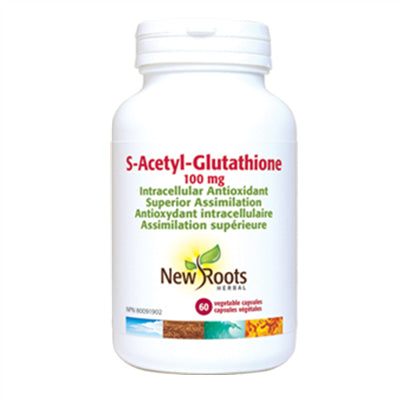 New Roots S-Acetyl-Glutathione 60 VCapsules