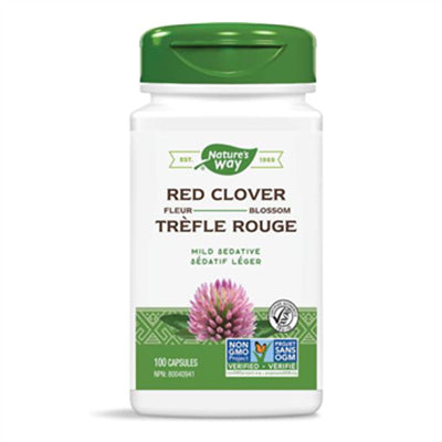 Nature's Way Red Clover Blossom 400 mg 100 Capsules