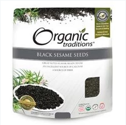 Organic Traditions® Black Sesame Seeds 454g