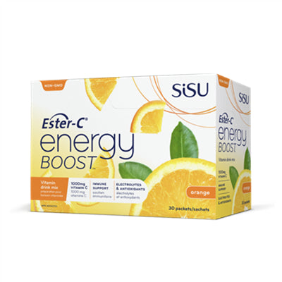 維C沖劑 橙子味 一盒（30包）Sisu Ester C Energy Boost Orange BOX (30 packets)
