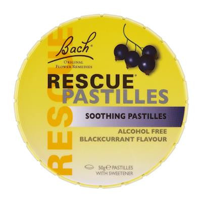Bach Rescue Pastilles Black Currant 35 Pastilles