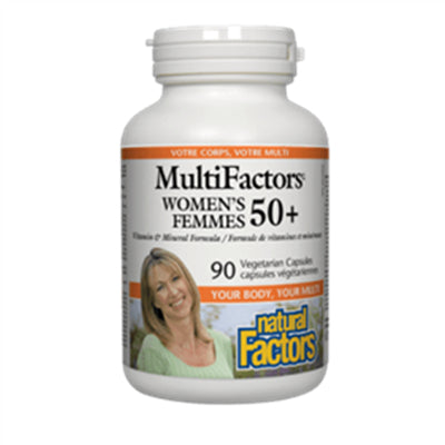 Natural Factors MultiFactors® Women's 50+ 90 Vcapsules