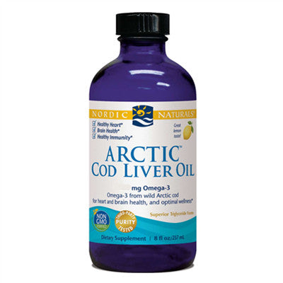Nordic Naturals Cod Liver Oil Lemon 237 ml