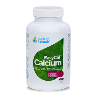Platinum EasyCal Calcium 120 Softgels