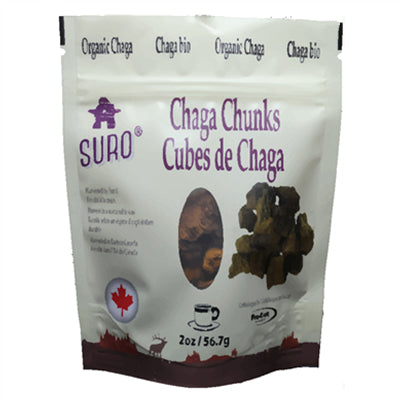 Suro Organic Canadian Chaga Chunks 56.7g