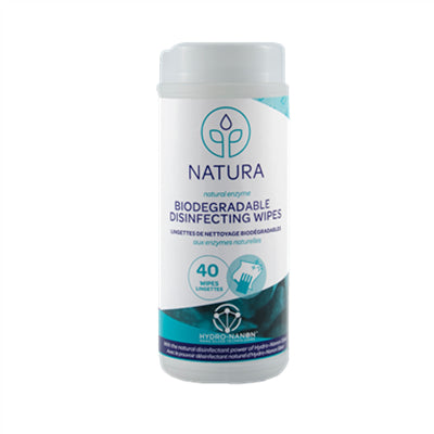 Natura Disinfecting 40 Wipes (Enzymes+Silver+Hydrogen)