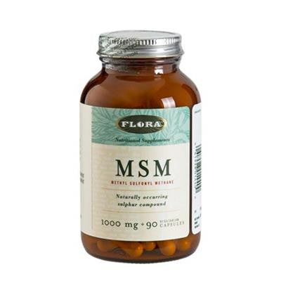 天然止痛膠囊 90粒 Flora MSM 1000 mg 90 Capsules