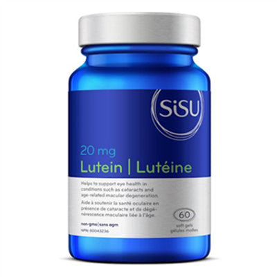 葉黃素20mg 60粒軟膠囊 Sisu Lutein 20 mg 60 Softgels