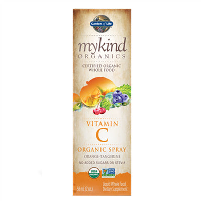 Garden of Life MyKind Organics Vitamin C Spray Orange 58ml