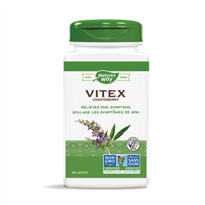 貞潔樹聖潔莓 400毫克 100粒膠囊 Nature's Way Vitex (Chaste Tree) 400 mg 100 Capsules