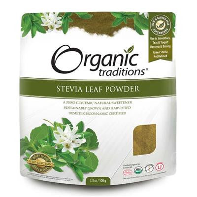 Organic Traditions Stevia Leaf Powder 100g