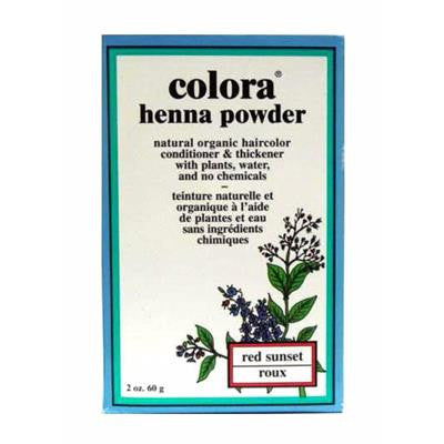 Colora Henna Powder - Red Sunset 60 g