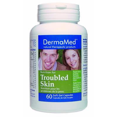 DermaMed Nutrition for Troubled Skin 60 Softgels