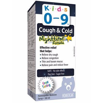 Homeocan Kids 0-9 Cough & Cold Nighttime Formula 100ml