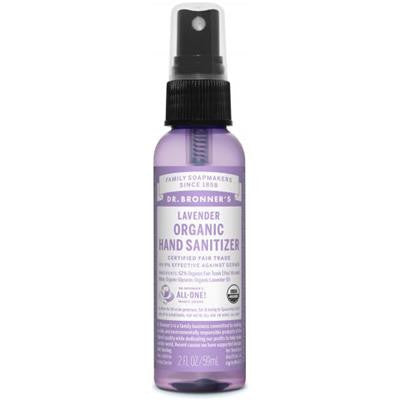 Dr. Bronner's Organic Hand Sanitizer Lavender 59 ml