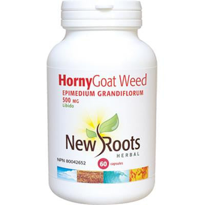 New Roots Horny Goat Weed 500 mg 60 VCapsules