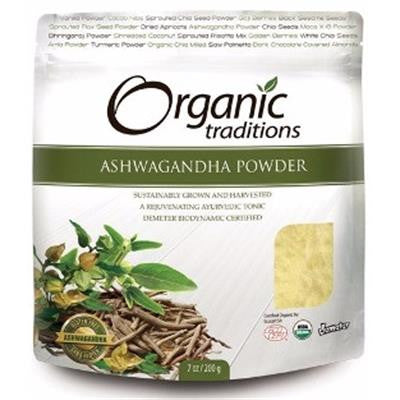 有機印度人蔘粉末 Organic Traditions® Ashwagandha Root Powder - 7 Oz (200g)