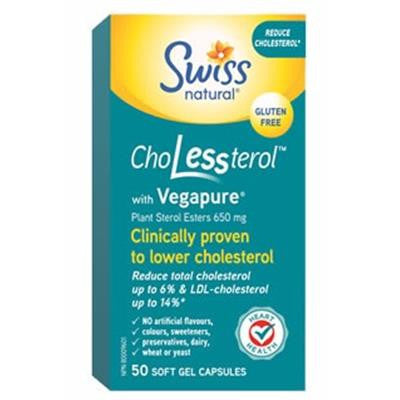 Swiss Natural Cholessterol™ with Vegapure® 50 Caps