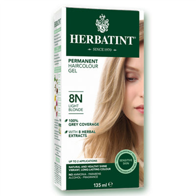 天然染髮劑 Herbatint (8N-Light Blonde) Herbal Hair Color