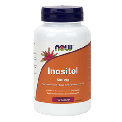 Now Inositol 500 mg 100 Capsules