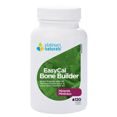 Platinum EasyCal Bone Builder 120 Softgels